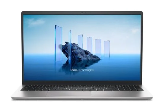 Dell 15 DC15250 laptop in platinum silver